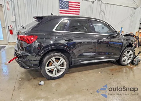 2020 Audi Q3 Premium Plus S-Line z USA, uszkodzony, nr VIN WA1EECF35L1027276